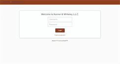 Desktop Screenshot of kanner-law.brickftp.com